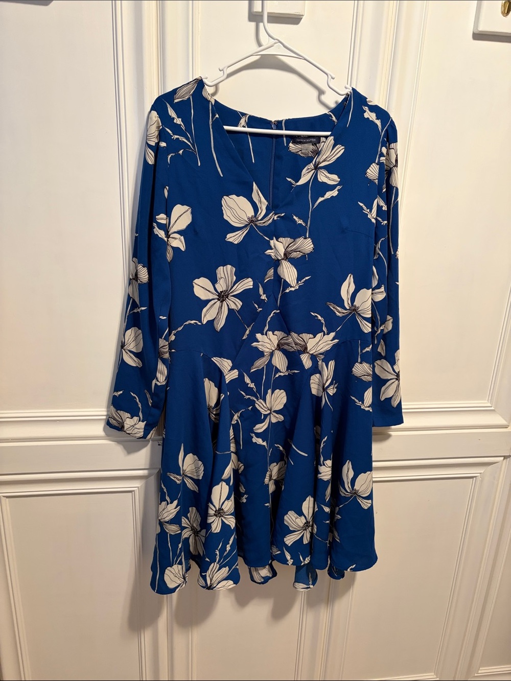 Tommy Hilfiger Cobalt Blue Floral Dress